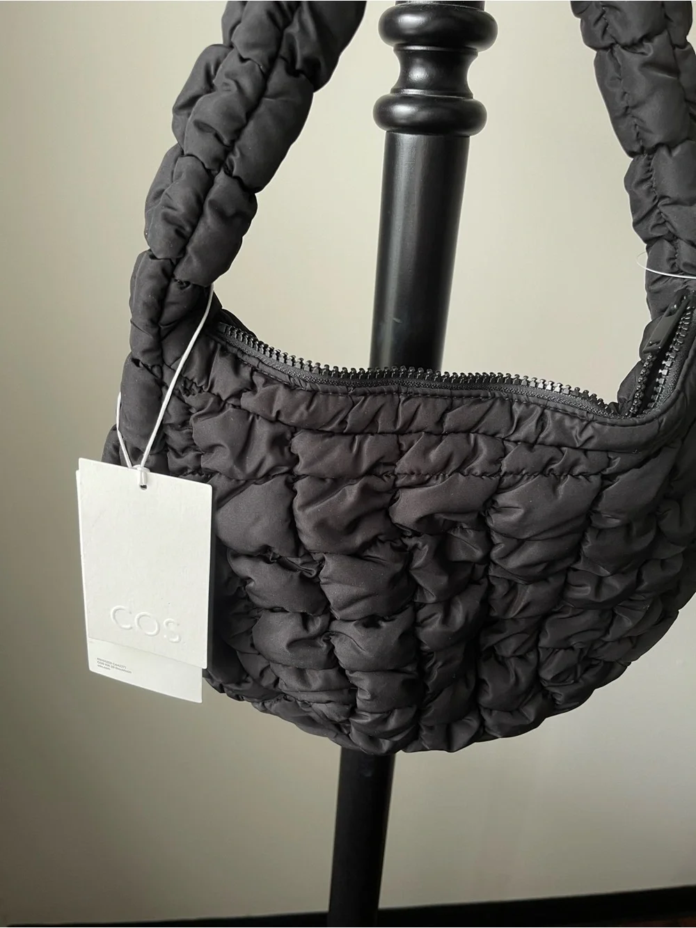 COS Quilted Mini Shoulder Bag NEW Black